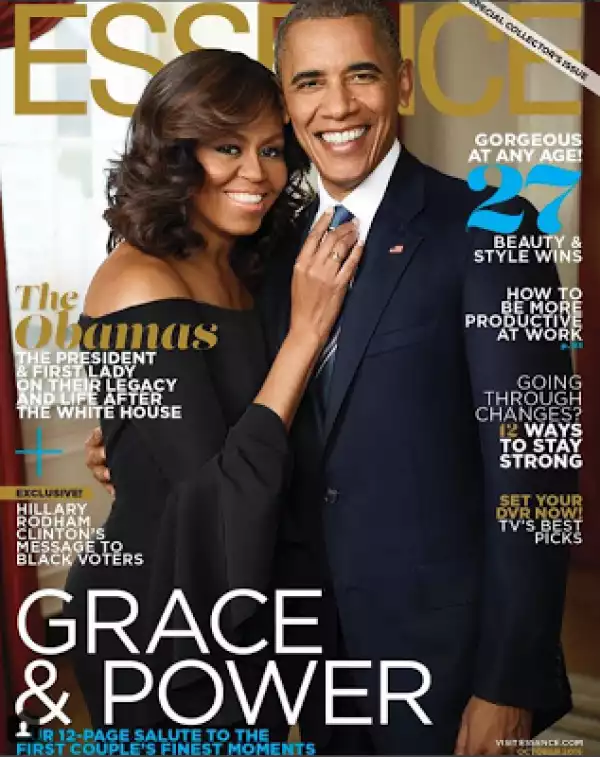 Photos: Barack Obama And Wife Michelle Cover Essence Magazine